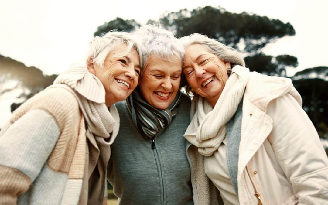 Senior Women Smiling Outdoors_Ciel Senior Living