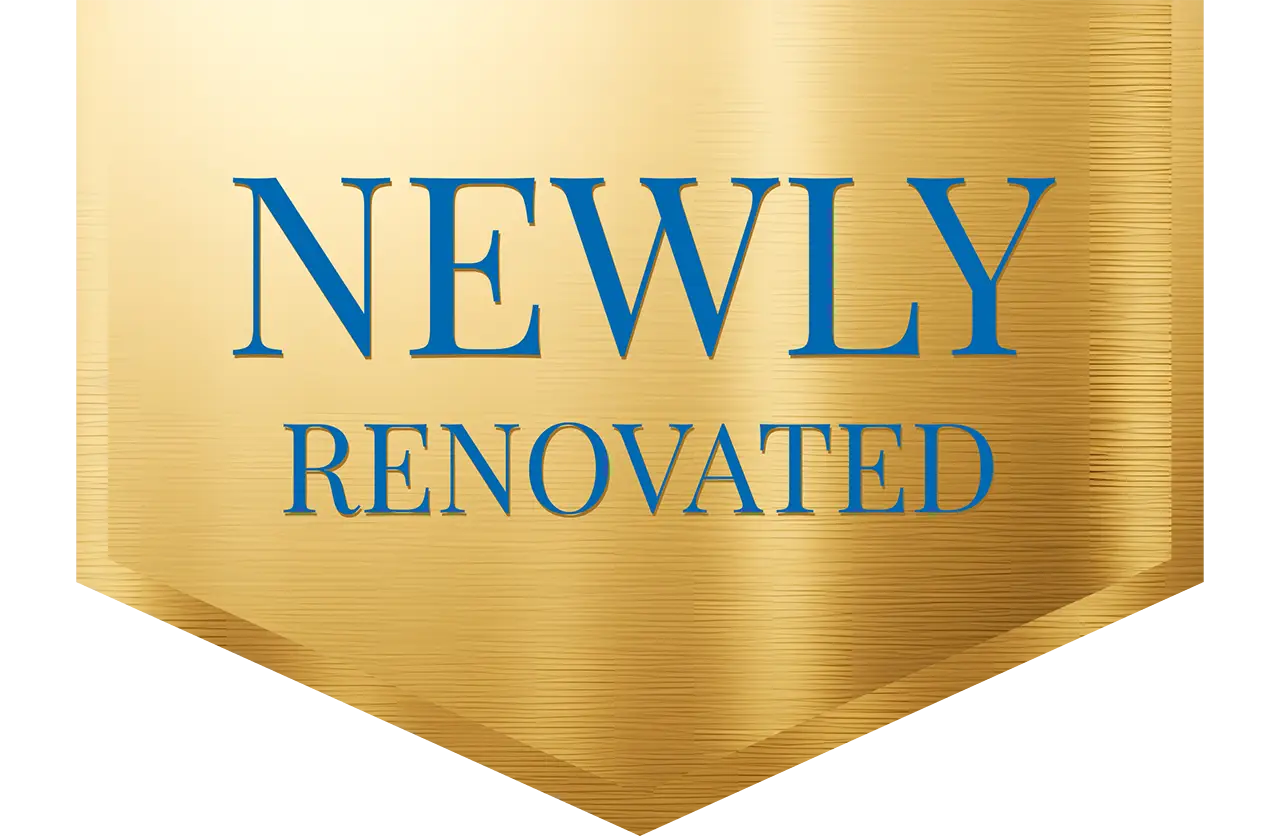 Newly Renovated Badge